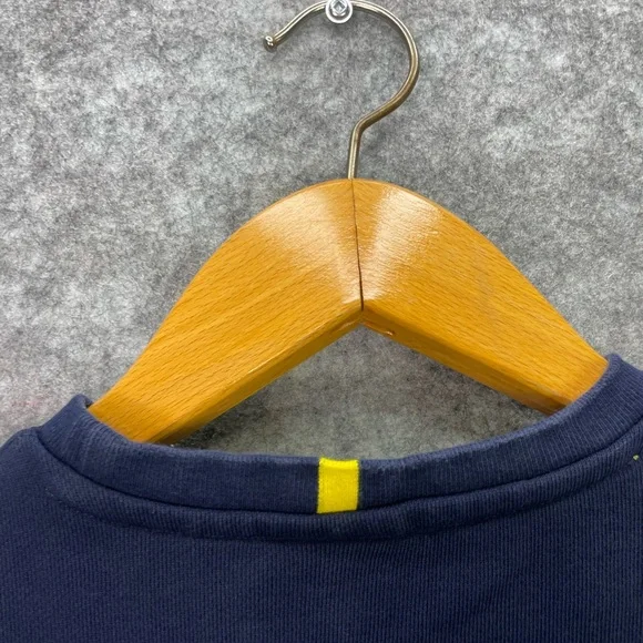 Lacoste National Geographic Sweater Youth 14 Blue Croc Patch Crewneck Pullover - Picture 9 of 9